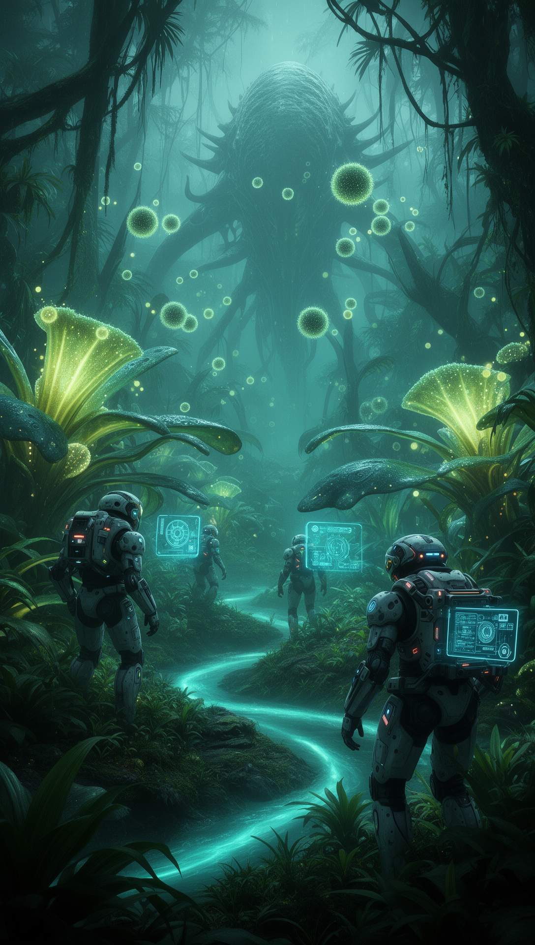 Alien jungle expedition